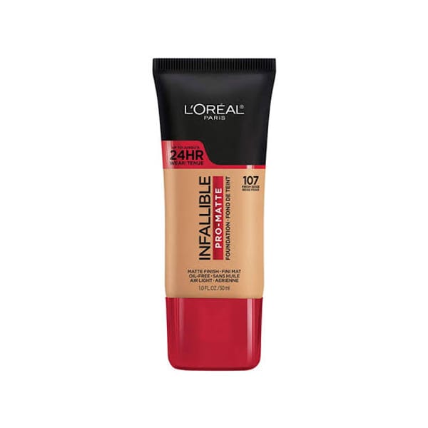 Loreal Infallible Pro Matte Foundation 107 Fresh Beige – 30ml