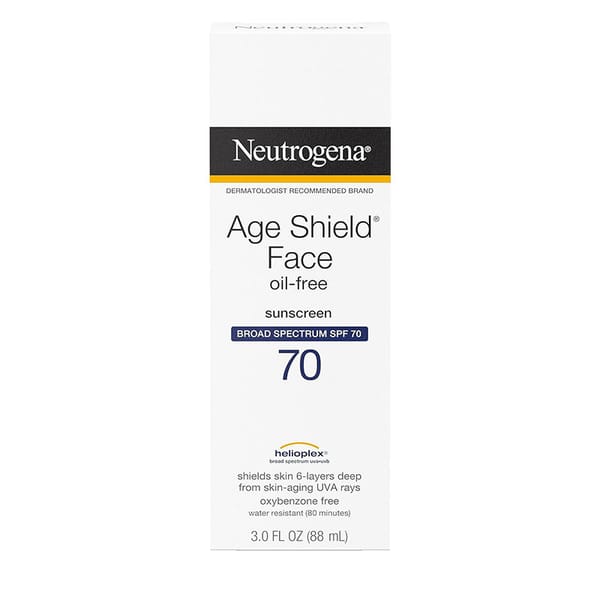 Neutrogena Age Shield Face Oil-Free Broad Spectrum SPF 70 Sunscreen – 88ml
