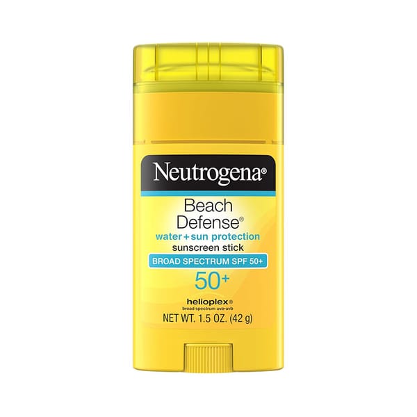 Neutrogena Beach Defense Water + Sun Protection Sunscreen Stick Broad Spectrum SPF 50+ (42gm)