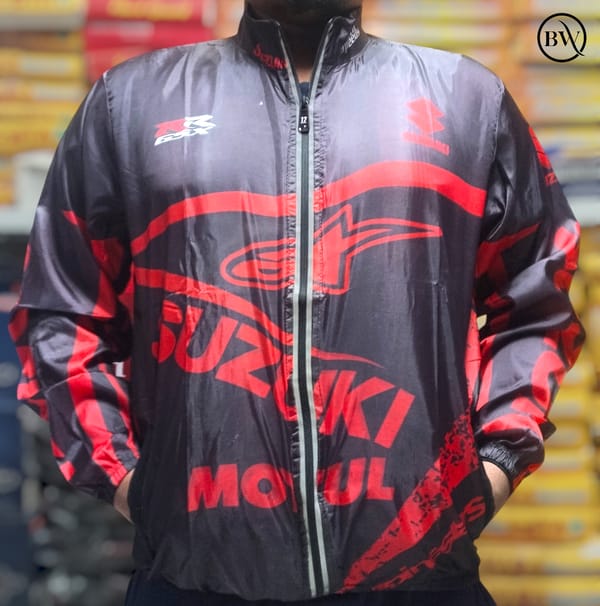 Premium Quality Full Suzuki Branded Wind Breaker