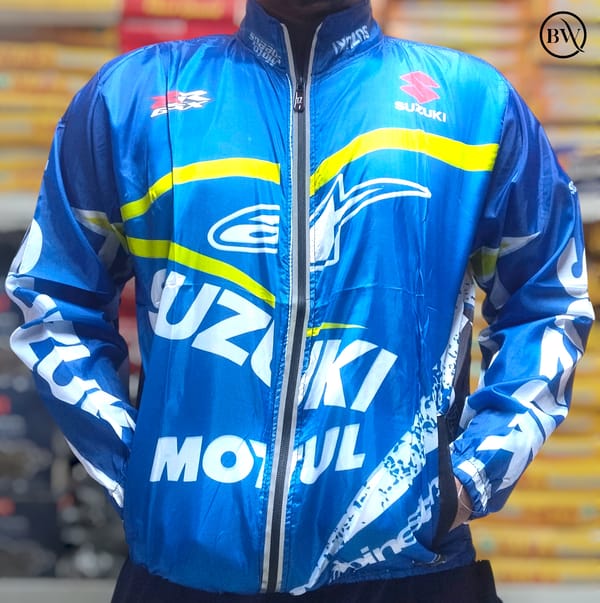 Premium Quality Full Suzuki Branded Wind Breaker