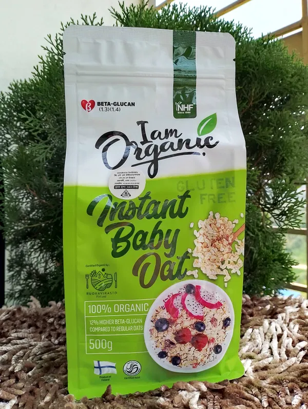 I am Organic Instant Baby Oats