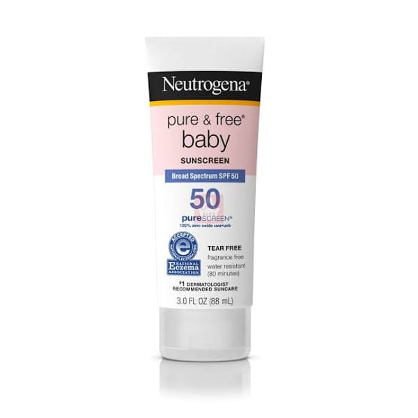 Neutrogena Pure And Free Baby Sunscreen Broad Spectrum SPF50 – 88ml