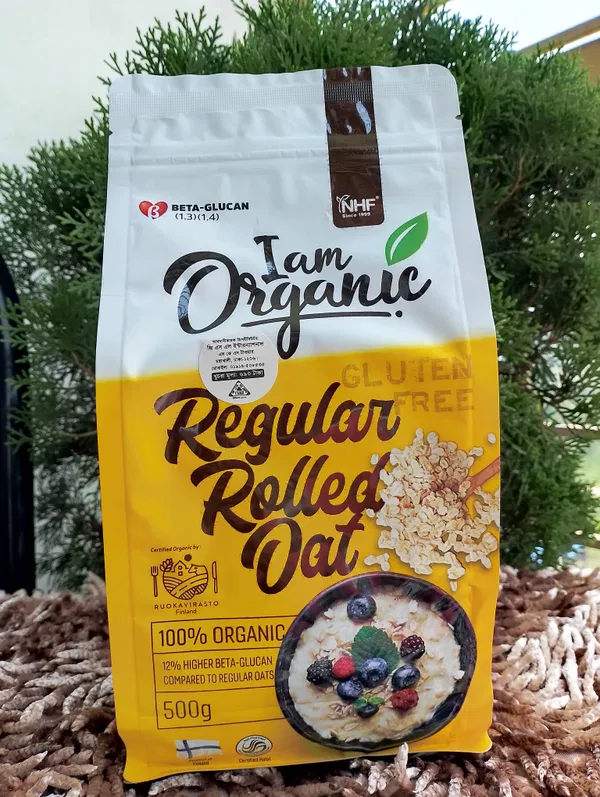 im organic rolled oats