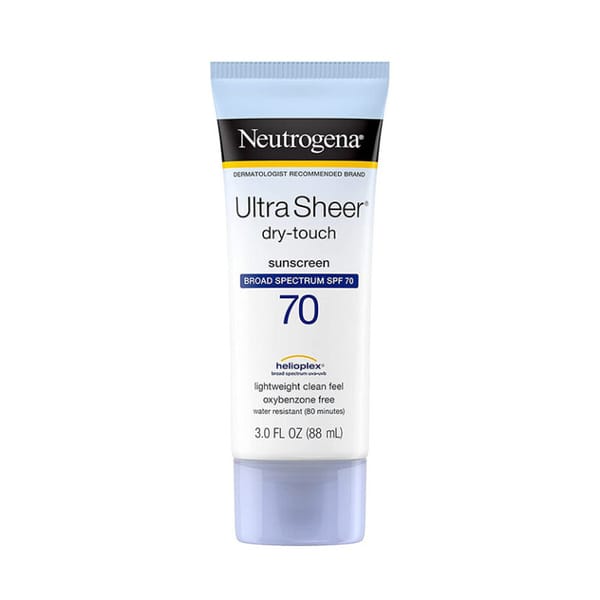 Neutrogena Ultra Sheer Dry-Touch Broad Spectrum SPF 70 Sunscreen (88ml)