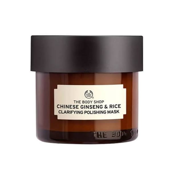 The Body Shop Chinese Ginseng & Rice Clarifying Polishing Mask – 75ml