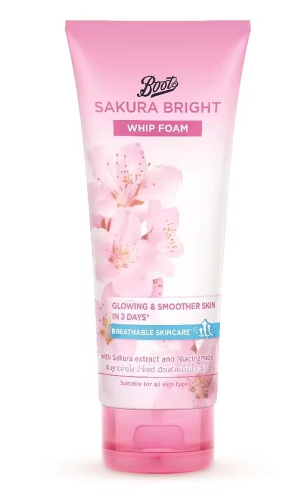 Booots SAKURA BRIGHT Whip Foam (100g)