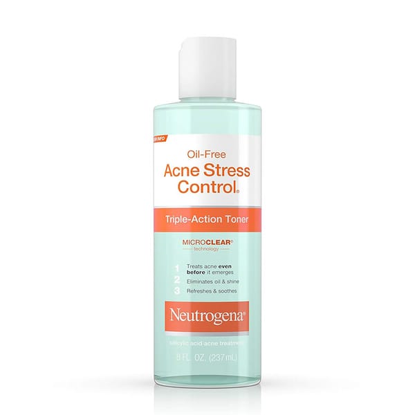 Neutrogena Oil-Free Acne Stress Control Triple-Action Toner – 237ml
