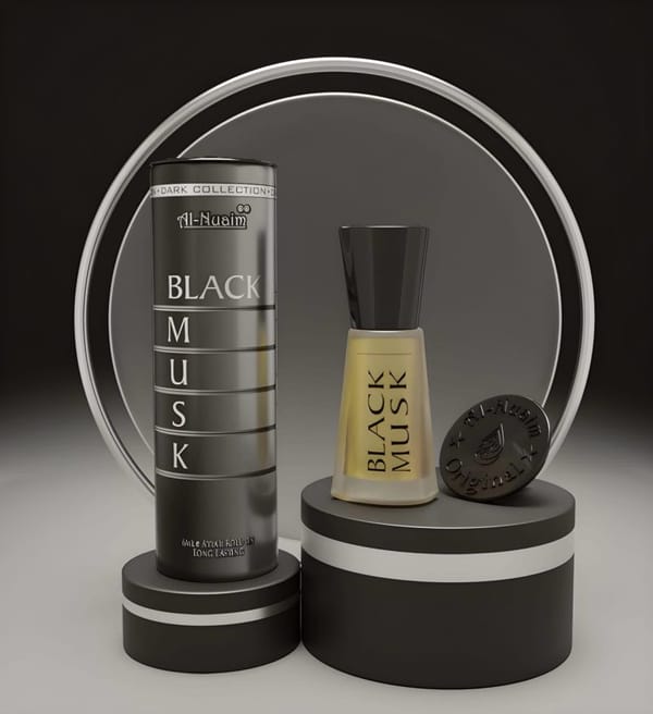 Al-Nuaim Black Musk Attar – 6 ml