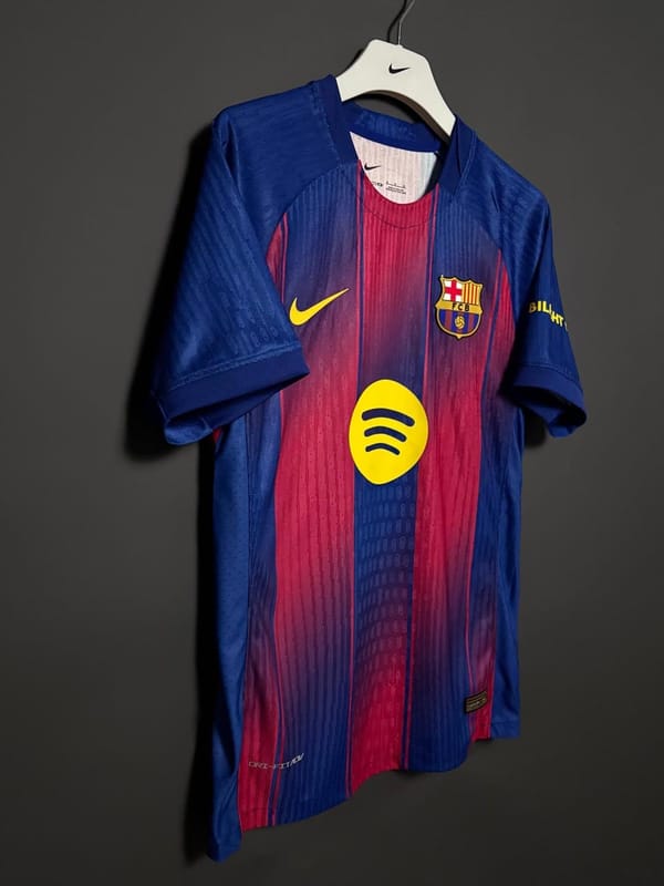 Barcelona 25/26 Home kit player Version.