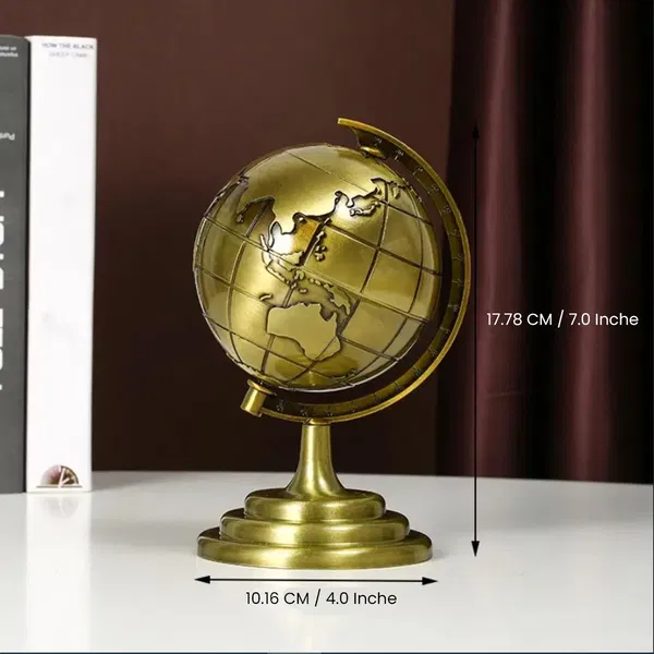 World Map 3D Rotating Glove