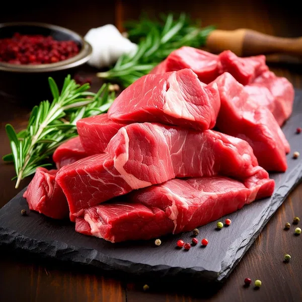 Organic beef boneless.