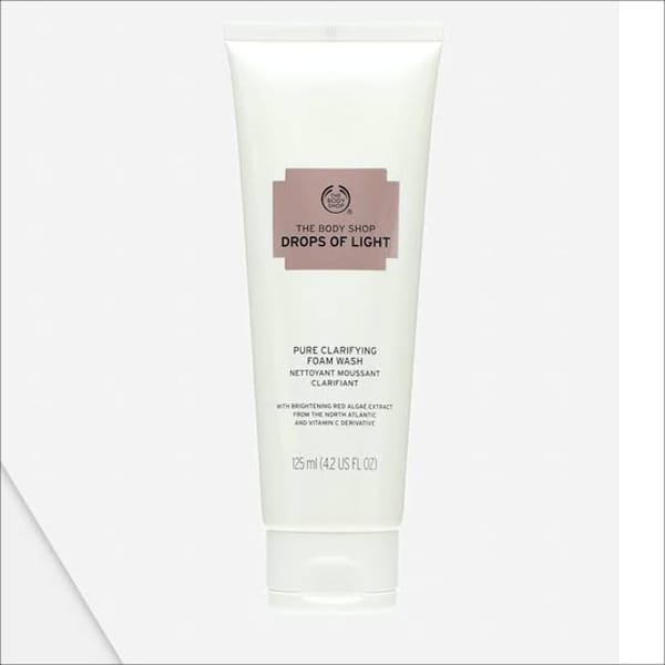 The Body Shop Drops Of Light Pure Clarifying Foam Wash – 125ml