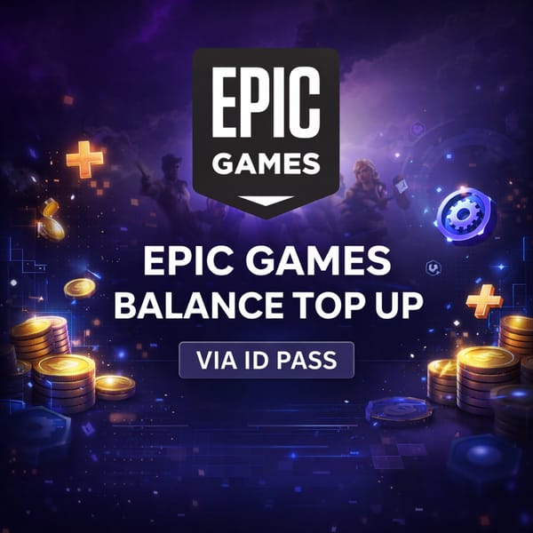 Epic Games Balance Top Up - ID Pass Method | Bangladesh