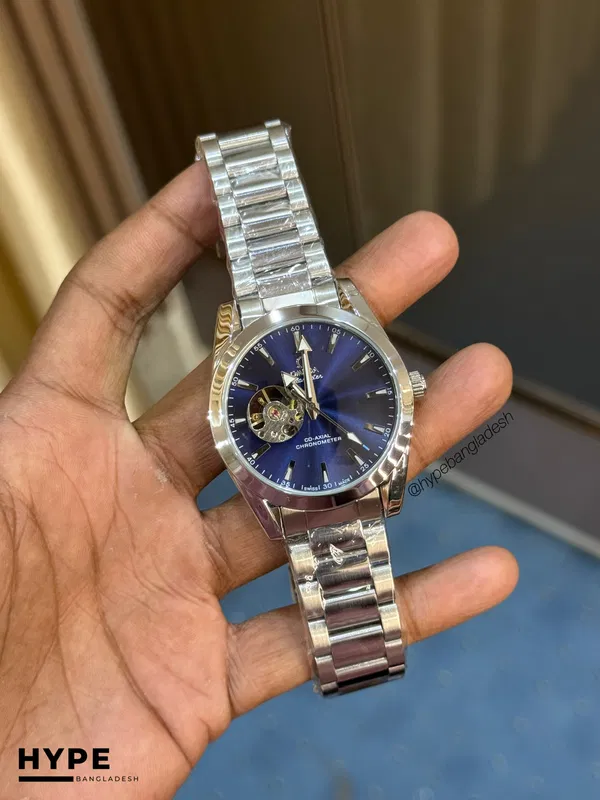 Omega Open Heart Automatic (Blue)