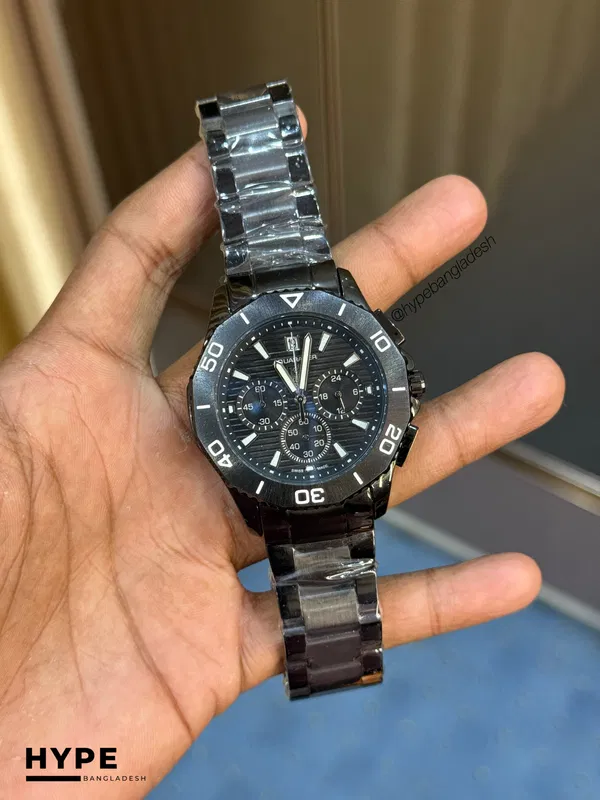 Tag Heuer Quartz Chronograph (Black)