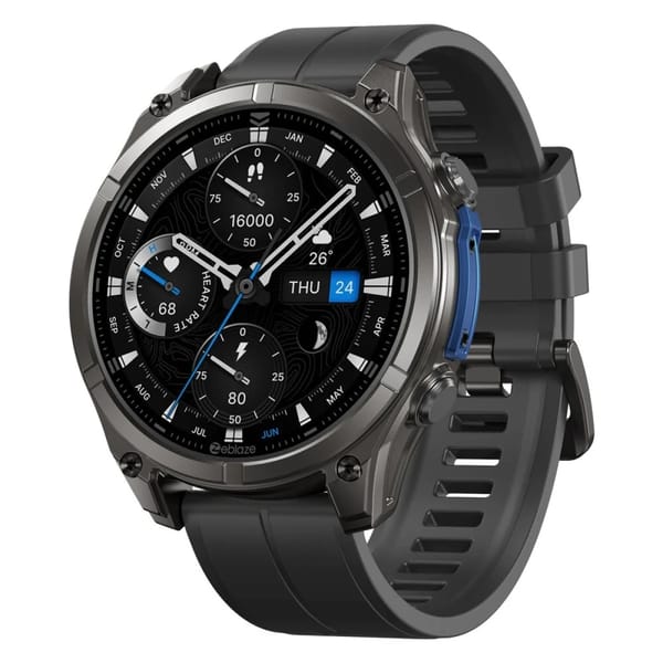 Zeblaze Vibe 8 SmartWatch AMOLED Display 316L Stainless Steel Unibody