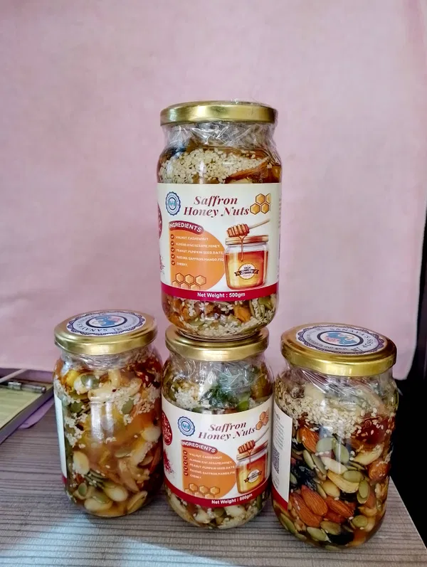 Saffron Honey Nuts -500gm