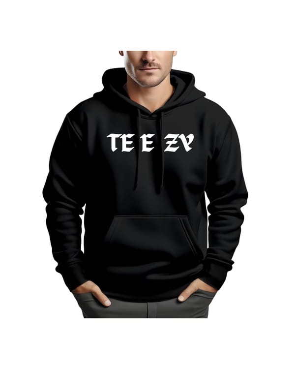 TeeZy Signature Black Hoodie