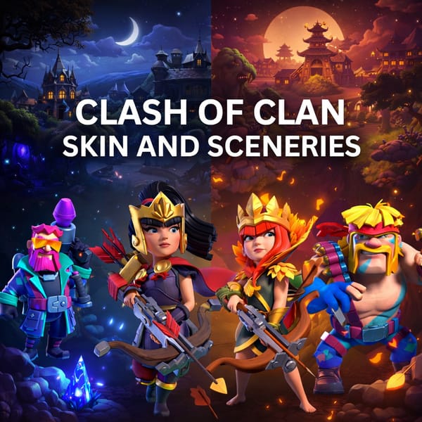 Clash of Clans Skins & Scenarios - ID Pass
