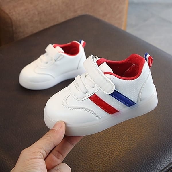 Kids Premium Color-Stripe Soft Comfortable Non-Slip Sneakers for yours ANGEL
