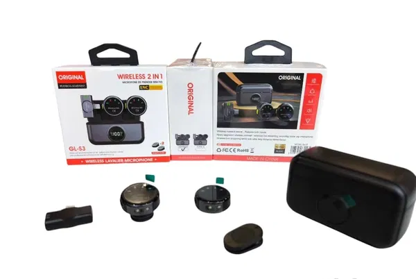GL-S3 Wireless Lavalier Microphone (Wireless 2-in-1)