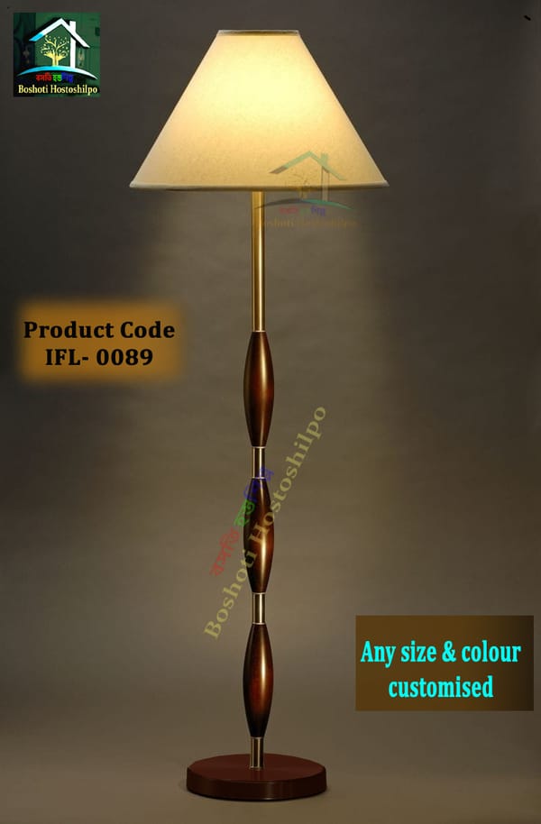 Corner stand lamp