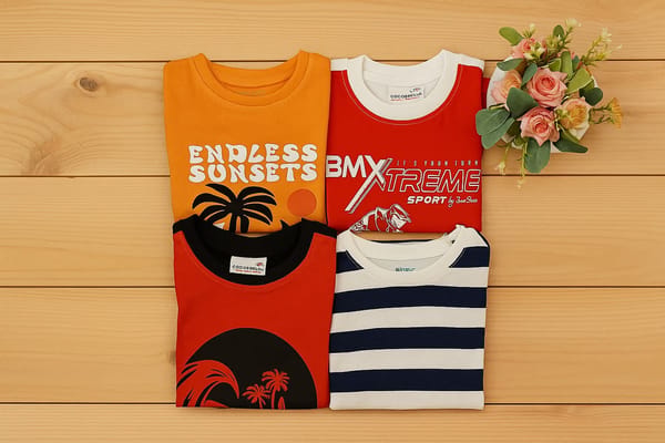 Boys T-shirt (৪ পিচ কম্বো) Code: MS-13