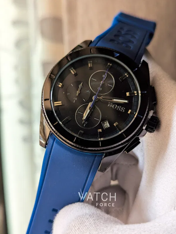 Boss Chronograph Watch Blue