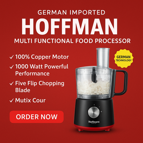German Imported Hoffman Multi Functional Food Processor
