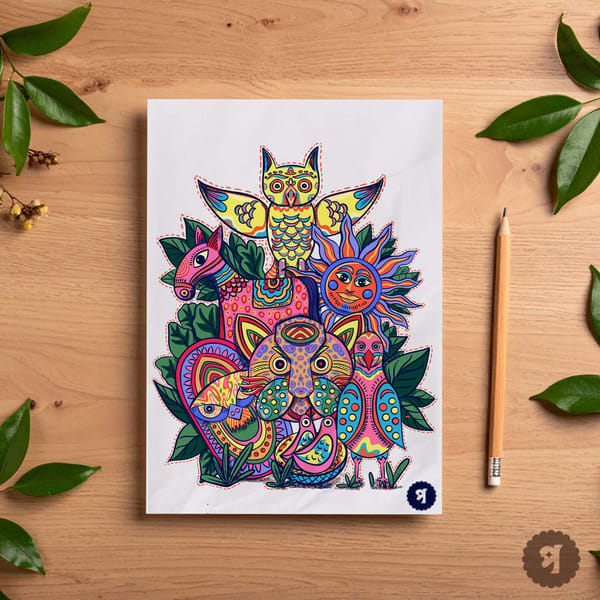 Pohela boishakh doodle