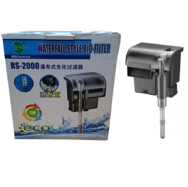 RS 2000 hang on back filter HOB