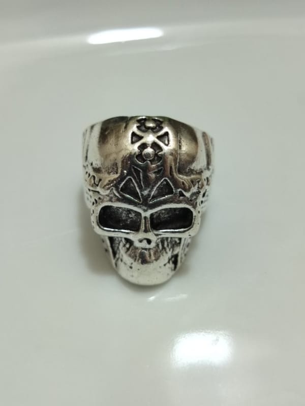 Skeleton Ring for Men & Women ( BIG RING ) | Gothic Skull Design | Unique Punk Jewelry