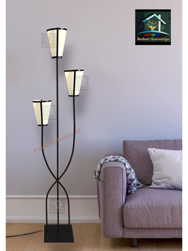 Corner stand lamp