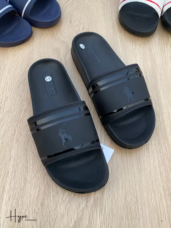 Polo Ralph Lauren Slide (Black)