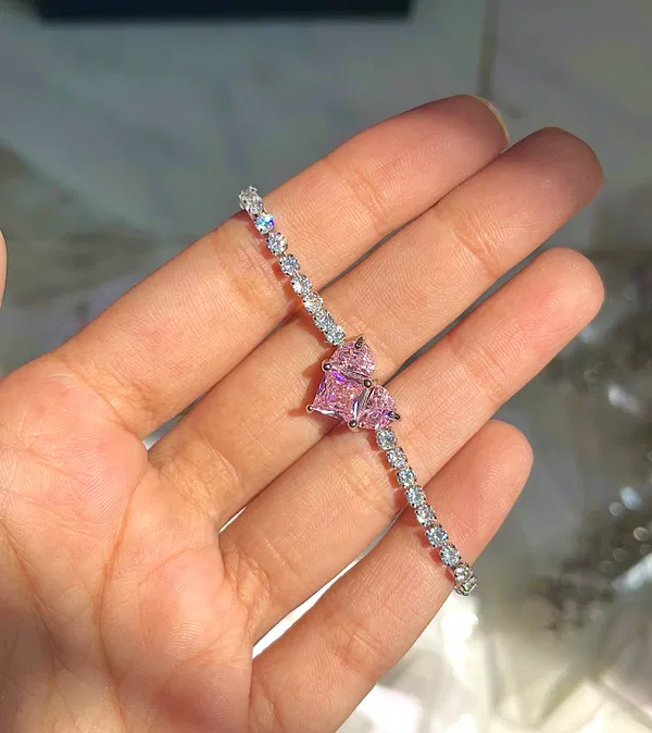Zircon adjustable bracelet
