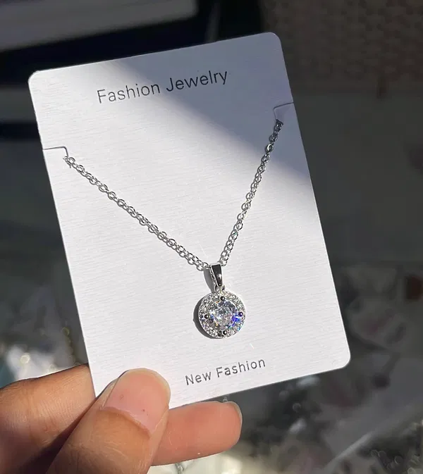 Diamond cut pendant