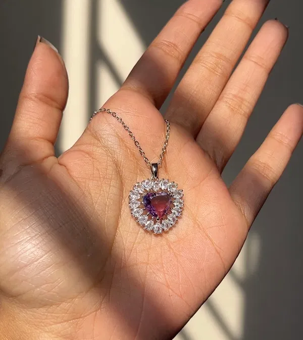 Diamond cut pendant