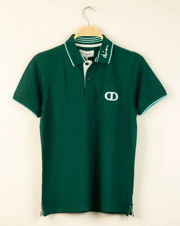CD P1 Premium Soft Polo - Bottle Green