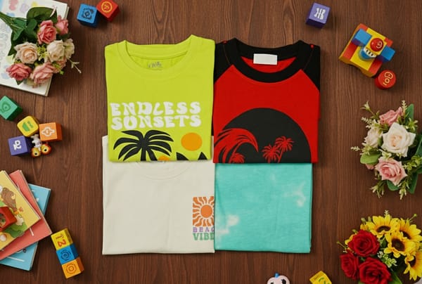 Boys T-shirt (৪ পিচ কম্বো) Code: MS-03