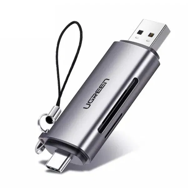 UGREEN 2-in-1 USB C & USB 3.0 SD/TF Card Reader