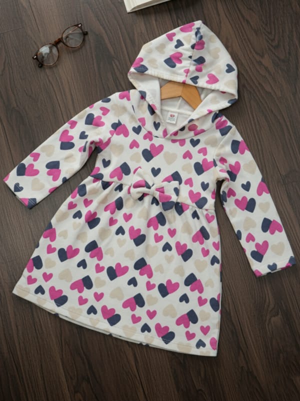 Girls Hoodies Frock _ Code: MS-52