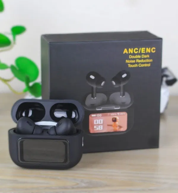 E9 Pro Display TWS Earbuds (Apps Control)