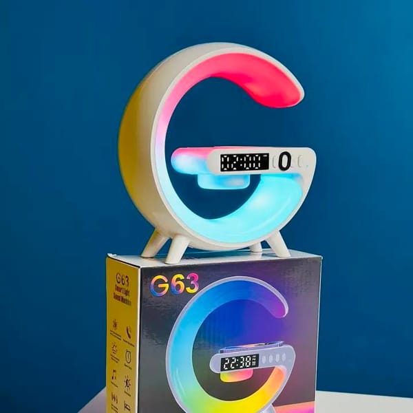 G LAMP MULTI COLOR CLOCK