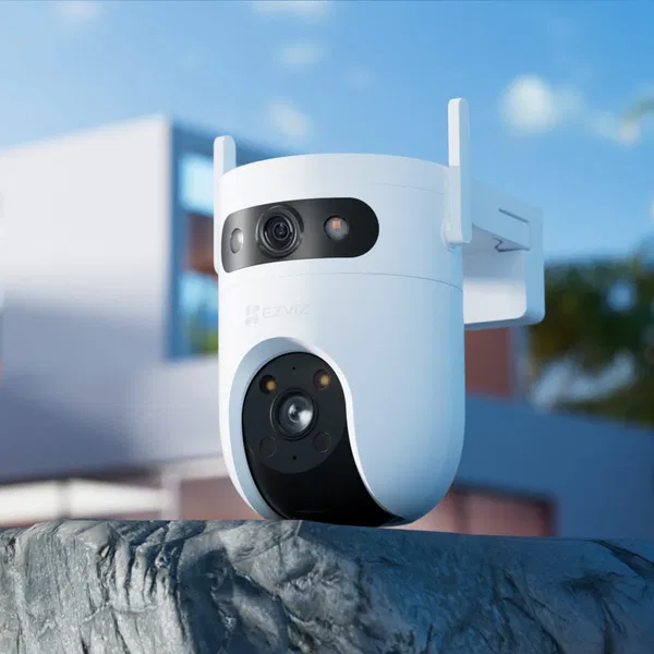 EZVIZ CS‑H9C Dual‑Lens Pan & Tilt Wi‑Fi Camera (2K + 2K)