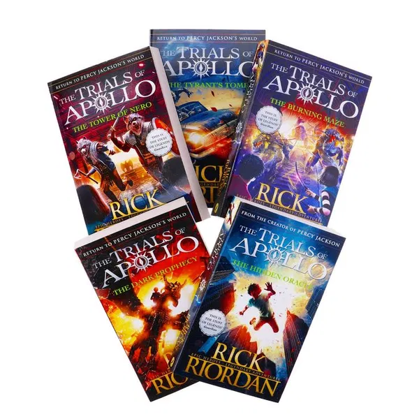 The Trials of Apollo Series (5 Books) by Rick Riordan