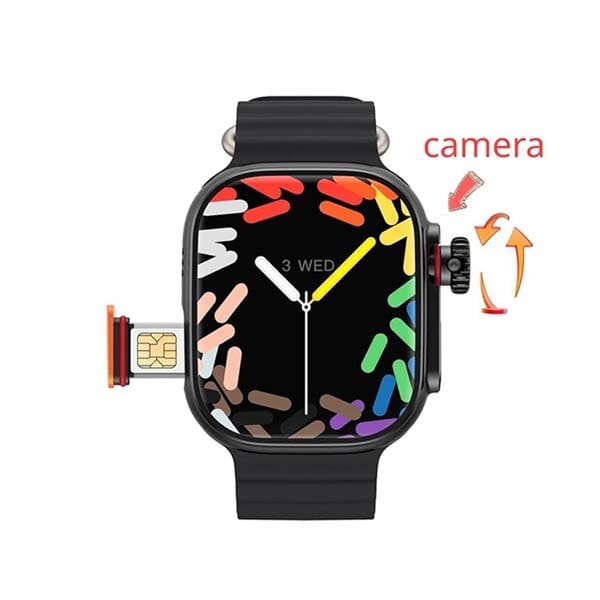 WISME WS10 ULTRA 8GB RAM 128 GB ROM Android 5G Smartwatch