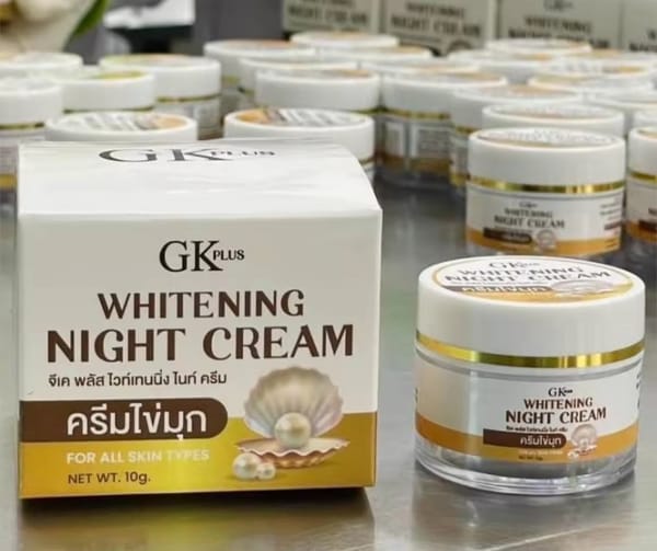 GK Plus Whitening Night Cream 10 ml