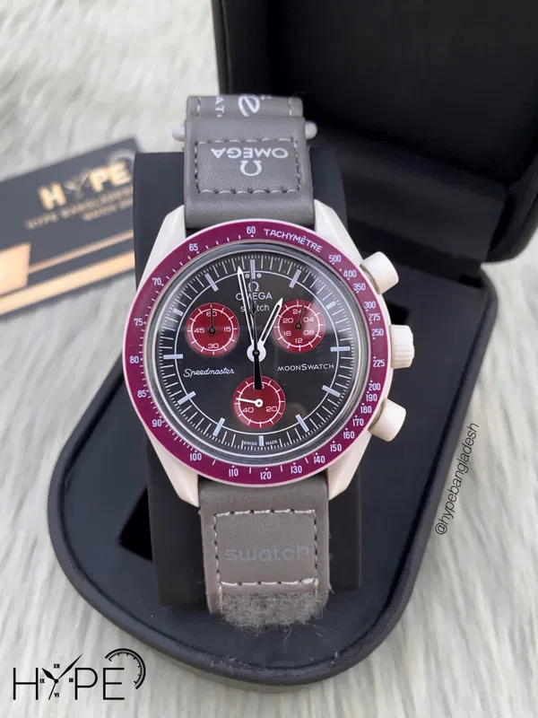 0mega swatch chronograph