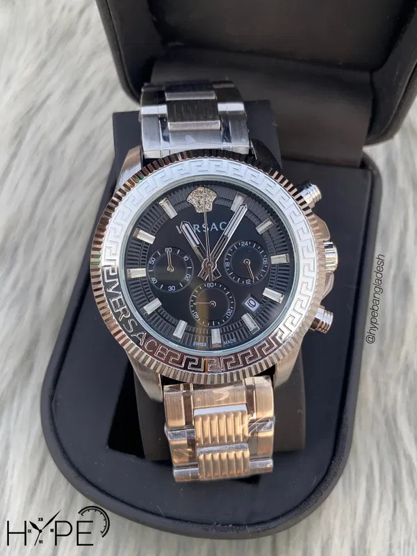 Versace AA chronograph (black dial)
